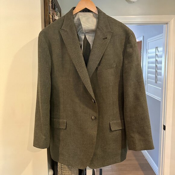 Joseph Abboud Green 50 R Suit Jacket - Picture 1 of 2